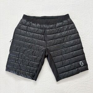 Scott Men's Insuloft Tech Puffer Shorts, Black XL